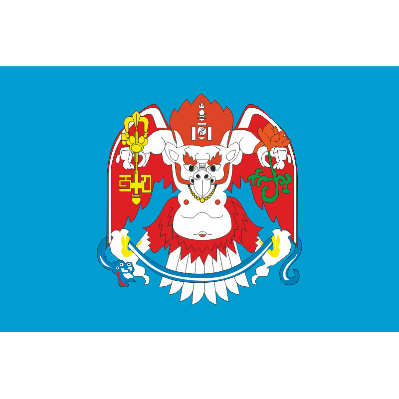 Флаг города Улан-Батор, Монголия Флаг города Улан-Батор, Монголия