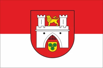 Флаг города Ганновер, Германия Флаг города Ганновер, Германия