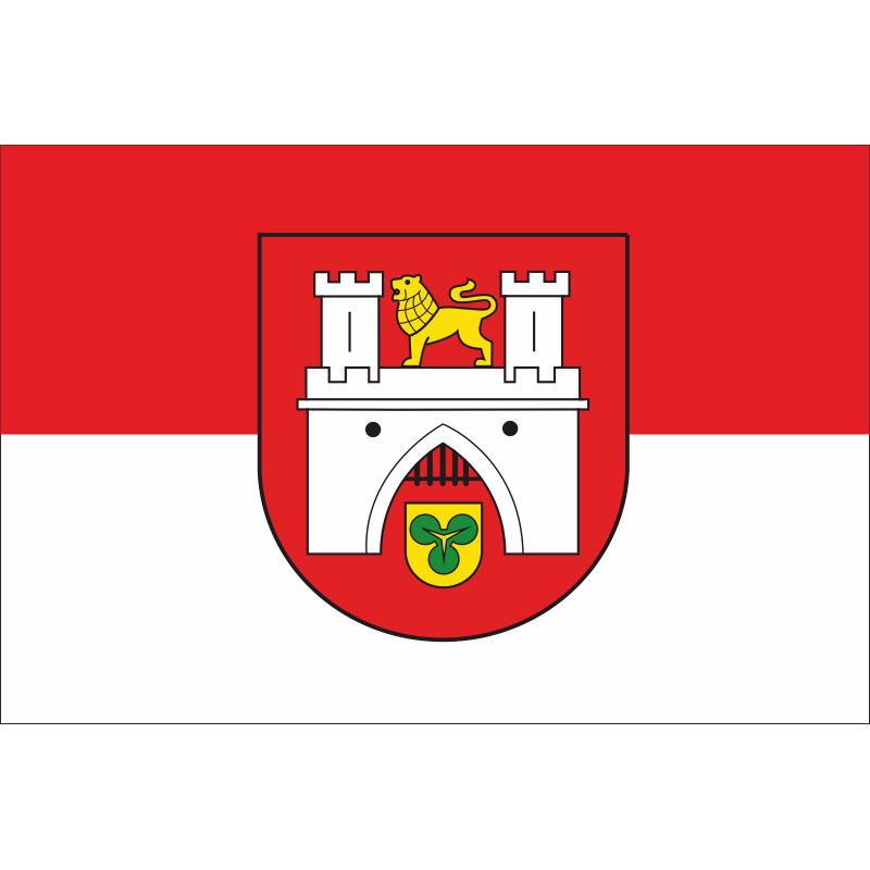 Флаг города Ганновер, Германия Флаг города Ганновер, Германия