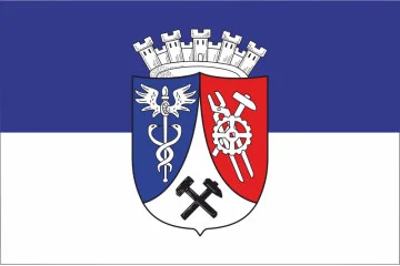 Флаг города Оберхаузен, Германия Флаг города Оберхаузен, Германия