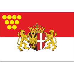 Флаг города Нойс, Германия