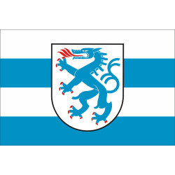 Флаг города Ингольштадт, Германия