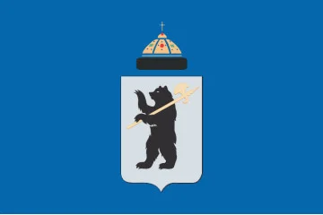 Прапор міста Ярославль, Росія Прапор міста Ярославль, Росія