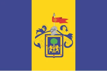 Флаг города Гвадалахара, Мексика Флаг города Гвадалахара, Мексика