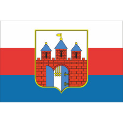 Флаг города Быдгощ, Польша Флаг города Быдгощ, Польша