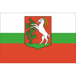 Флаг города Люблин, Польша Флаг города Люблин, Польша