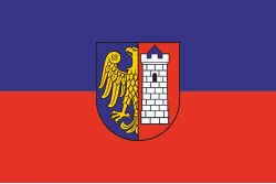 Прапор міста Глівіце, Польща