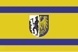 Прапор міста Битом, Польща Прапор міста Битом, Польща