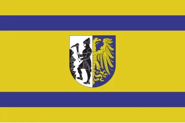 Прапор міста Битом, Польща