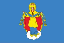 Флаг города Молодечно, Белоруссия Флаг города Молодечно, Белоруссия