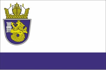 Прапор міста Бургас, Болгарія Прапор міста Бургас, Болгарія