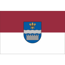 Прапор міста Даугавпілс, Латвія