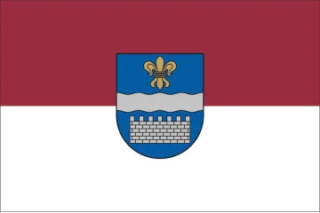Прапор міста Даугавпілс, Латвія Прапор міста Даугавпілс, Латвія