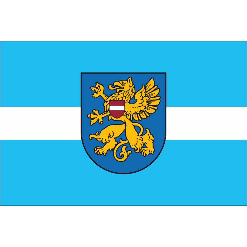 Флаг города Резекне, Латвия Флаг города Резекне, Латвия