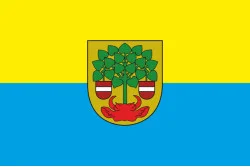 Прапор міста Валмієра, Латвія Прапор міста Валмієра, Латвія
