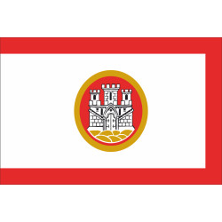 Флаг города Берген, Норвегия