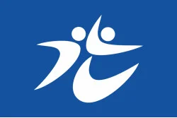 Прапор міста Хікарі, Японія Прапор міста Хікарі, Японія