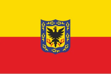 Прапор міста Богота, Колумбія