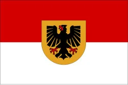Прапор міста Дортмунд, Німеччина Прапор міста Дортмунд, Німеччина