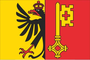 Флаг города Женева, Швейцария Флаг города Женева, Швейцария