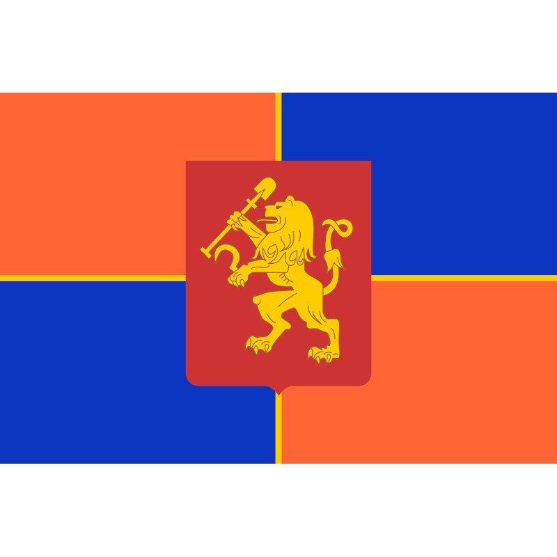 Прапор міста Красноярськ, Росія Прапор міста Красноярськ, Росія