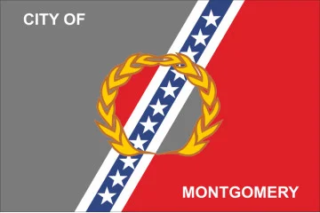 Флаг города Монтгомери, США