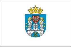 Прапор міста Познань, Польща Прапор міста Познань, Польща