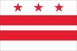 Флаг города Вашингтон, США Флаг города Вашингтон, США