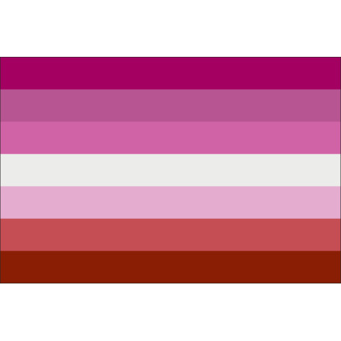 Флаг Lesbian Pride Flag. Вариант-01