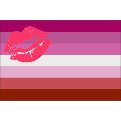 Флаг Lesbian Pride Flag. Вариант-02 Флаг Lesbian Pride Flag. Вариант-02