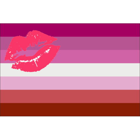 Прапор Lesbian Pride Flag. Варіант-02