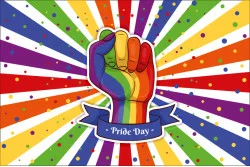 Прапор Pride day. Варіант-03 Прапор Pride day. Варіант-03