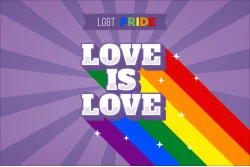 Флаг LGBT Pride. Вариант-01 Флаг LGBT Pride. Вариант-01