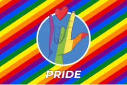Флаг LGBT Pride. Вариант-03 Флаг LGBT Pride. Вариант-03