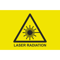 Флаг Лазерная радиация (Laser radiation) Флаг Лазерная радиация (Laser radiation)