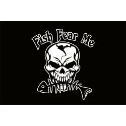 Прапор Fish Fear mе. Варіант-01 Прапор Fish Fear mе. Варіант-01