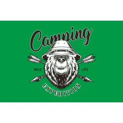 Флаг Camping. Вариант-02 Флаг Camping. Вариант-02