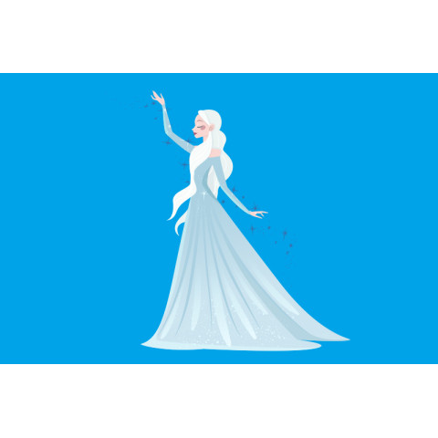 Флаг Снегурочки. Вариант-04 Флаг Снегурочки. Вариант-04