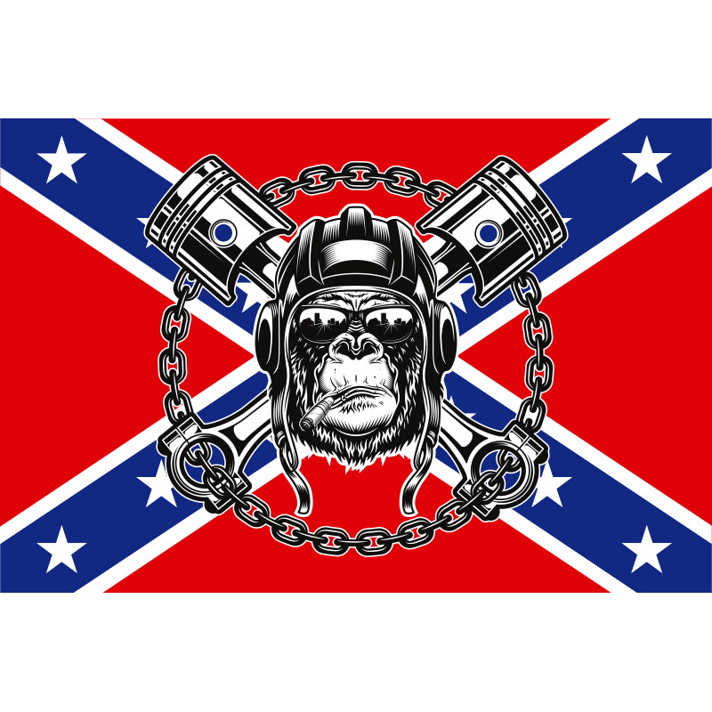 Прапор байкерський. Варіант-45 Прапор байкерський. Варіант-45