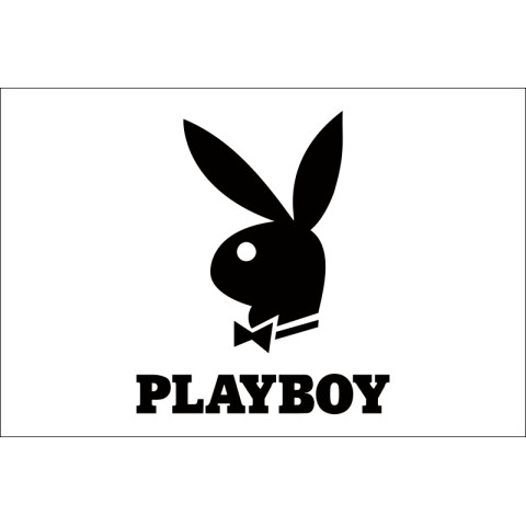 Флаг Playboy. Вариант-01 Флаг Playboy. Вариант-01