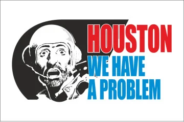 Прапор «Houston we have a problem» Прапор «Houston we have a problem»