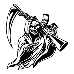 Флаг «Смерть с косой». Вариант-17 Флаг «Смерть с косой». Вариант-17
