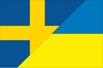 Флаг «Украина-Норвегия» (дружественный). Вариант-03 Флаг «Украина-Норвегия» (дружественный). Вариант-03