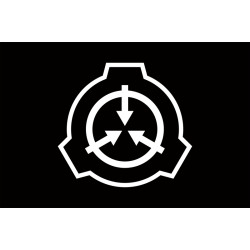 Флаг Фонда SCP. Вариант-01 Флаг Фонда SCP. Вариант-01