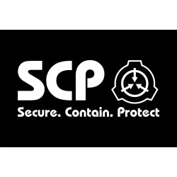 Флаг Фонда SCP. Вариант-02 Флаг Фонда SCP. Вариант-02