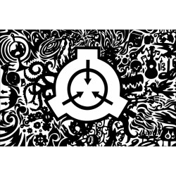 Флаг Фонда SCP. Вариант-03 Флаг Фонда SCP. Вариант-03