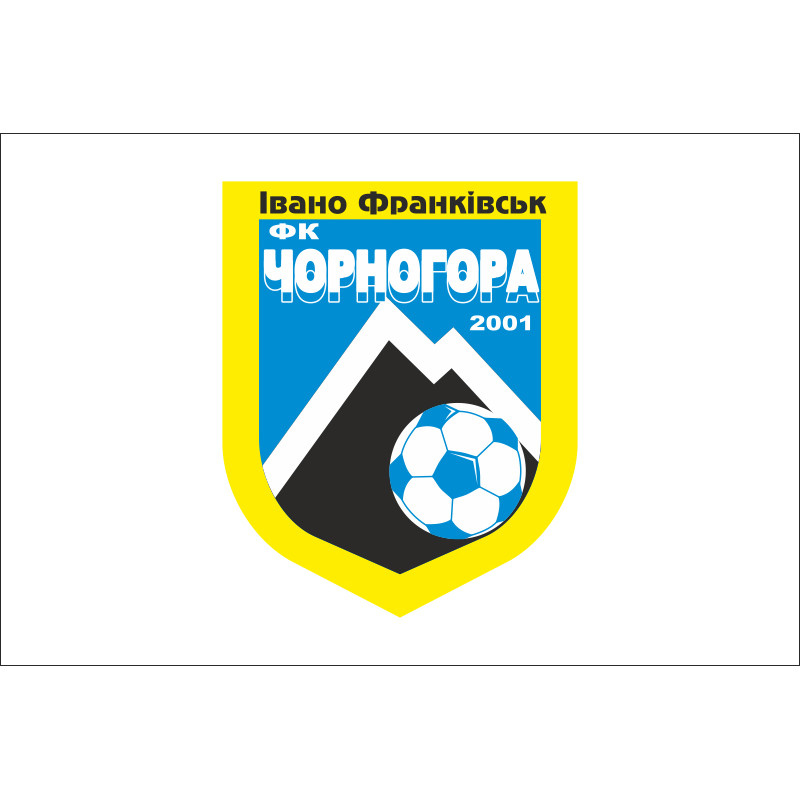 Флаг ФК «Черногора» Ивано-Франковск, Украина Флаг ФК «Черногора» Ивано-Франковск, Украина
