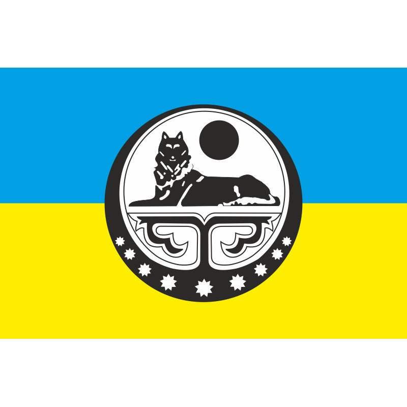 Прапор України-Ічкерія, дружній Прапор України-Ічкерія, дружній