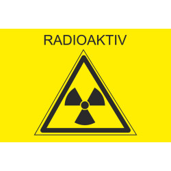 Прапор РАДІАЦІЯ (RADIOAKTIV). Варіант-02