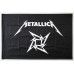 Флаг рок-группы Metallica. Вариант-04 Флаг рок-группы Metallica. Вариант-04